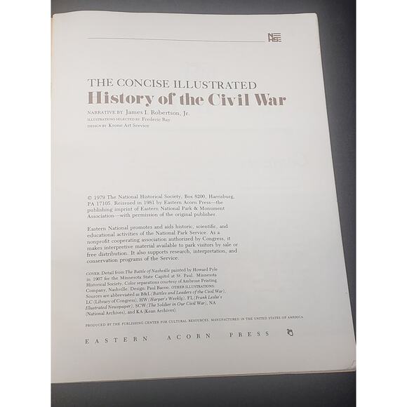 Vintage The Concise Illustrated History of The Civil War Book / Magazine - Picture 3 of 3